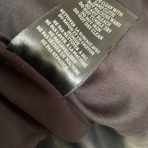 Blank NYC Vegan Leather Biker Jacket in Black - Picture 6 of 7